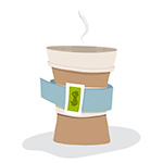 Illustration of a coffee cup.