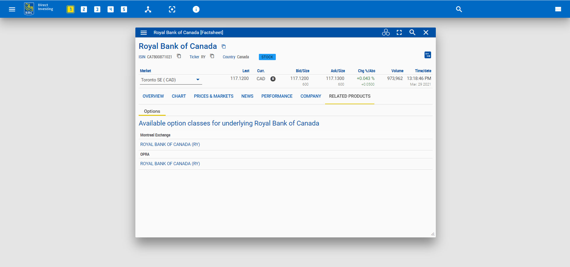 How to Place an Options Order