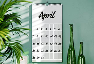 A calendar of important dates for investors.