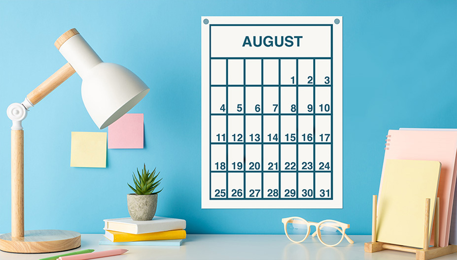 A calendar of important dates for investors.