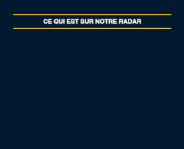 Écran noir avec les mots Warren Buffet, Retournement de marché et Expédition internationale
