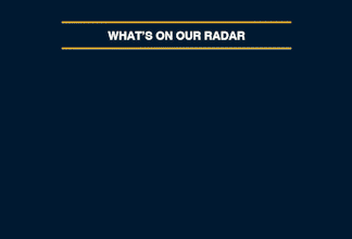 Black screen with the words Warren Buffett, Market Turnaround and International Shipping