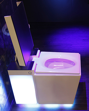 Kohler Numi 2.0 Intellegent Toilet at CES 2019. 